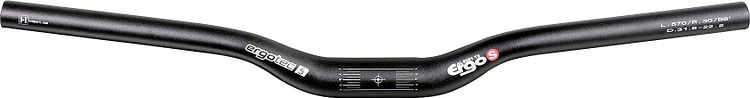 ErgoTec Lenker Ergo 620 mm schwarz