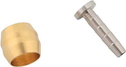 Shimano Olive und Insert Pin Set SM-BH90 silber/gold
