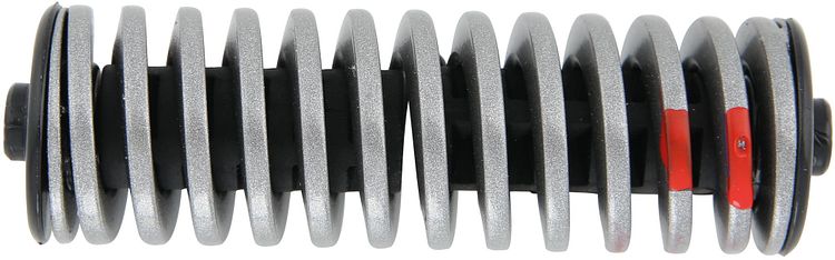 by,schulz Federelement LT 90 mm schwarz,grau rot, soft (45-65 kg)