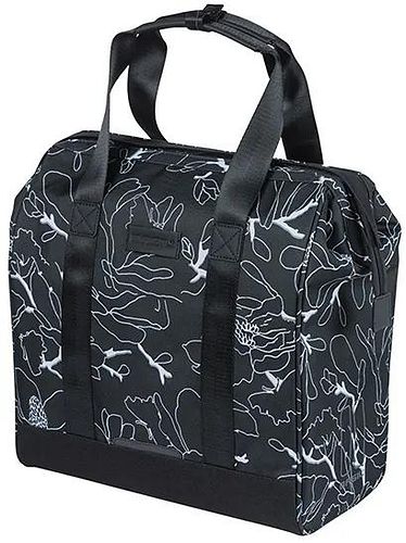 Basil Einzeltasche City Grand Fahrradshopper MIK Hooks schwarz