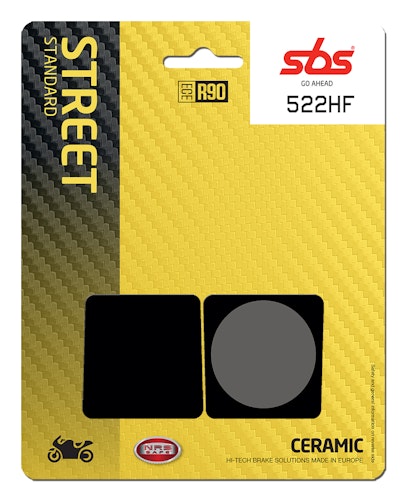 SBS Bremsbelag 522HF Street Ceramic