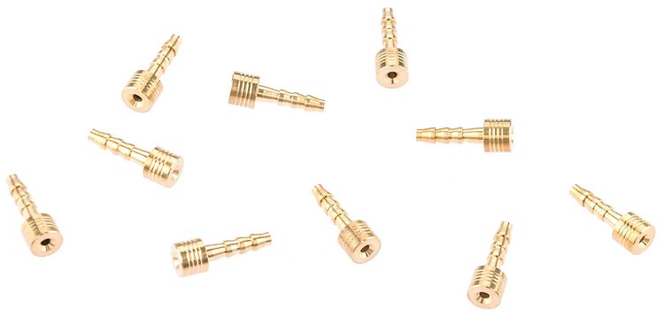 CONTEC Leitungsanschluss Disc Stop Magura gold Leitungsnippel (Pin), Set &agrave, 10 St
