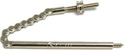 Sturmey Archer Zugkettchen 3-Gang Nabe silber