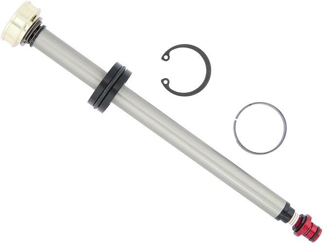 RockShox Zugstufe inklusive Seal Head silber,rot