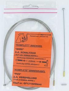 Slurf Schaltzug GF1219225RVS 2500 mm silber