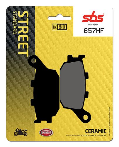 SBS Bremsbelag 657HF Street Ceramic