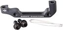 Vorschaubild Shimano Scheibenbremsadapter hinten 160 mm schwarz Für PM Bremse auf IS Rahmen