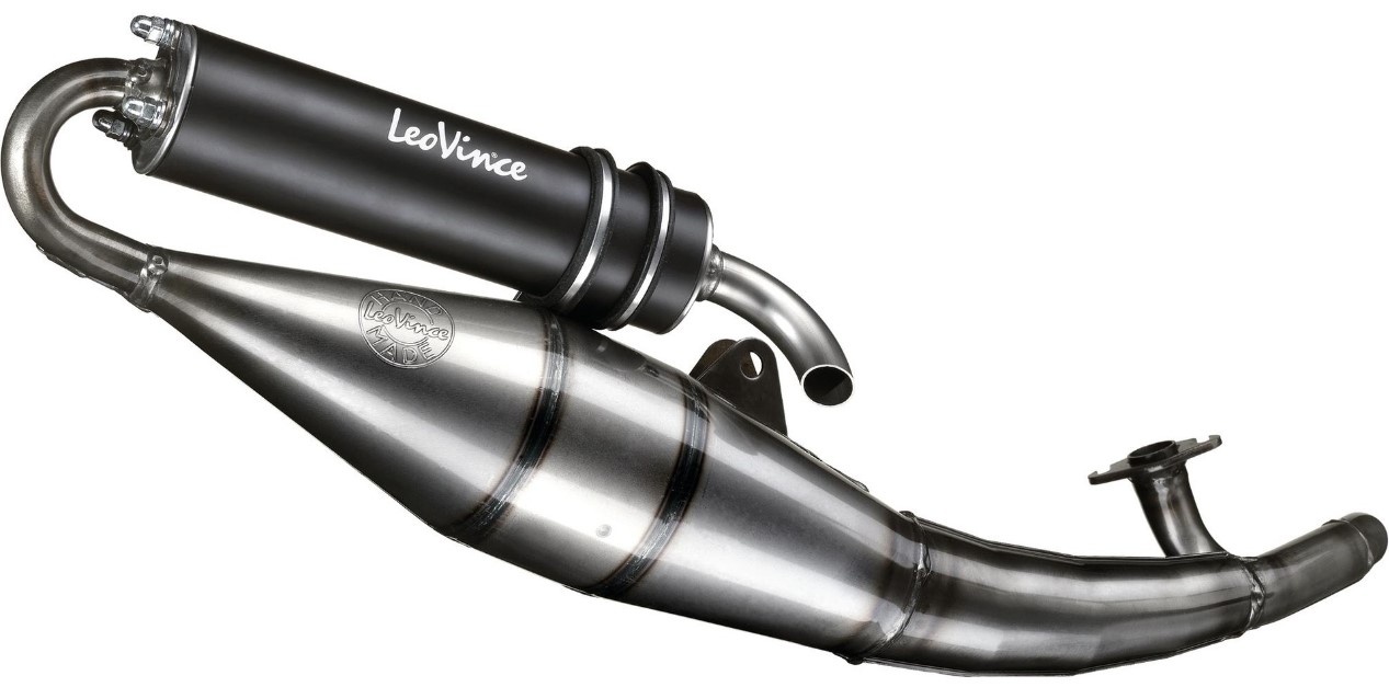 LeoVince Komplettanlage Aluminium TT BLACK EDITION für für YAMAHA SPY