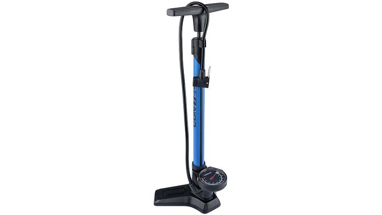 CONTEC Standpumpe Air Support Twist schwarz/blau