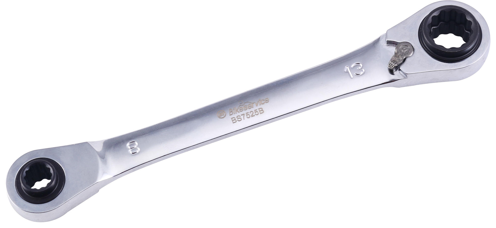 Bikeservice Ratschenschlüssel 4 in 1  BS 7525B