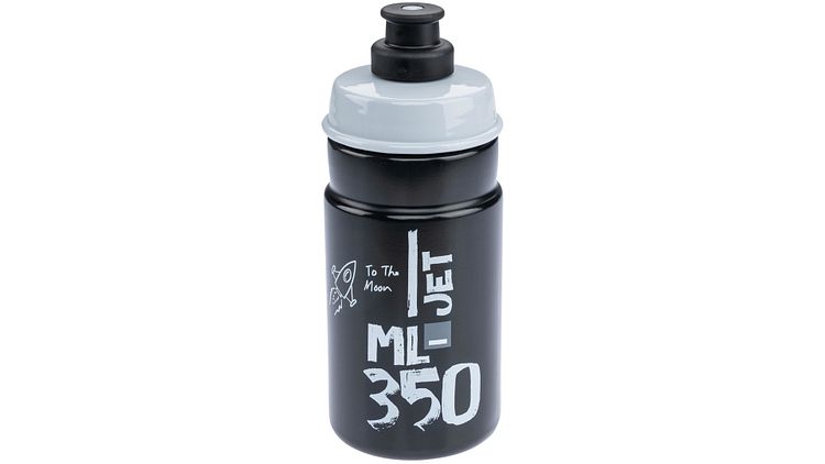 Elite Trinkflasche Jet 350 ml schwarz/grau