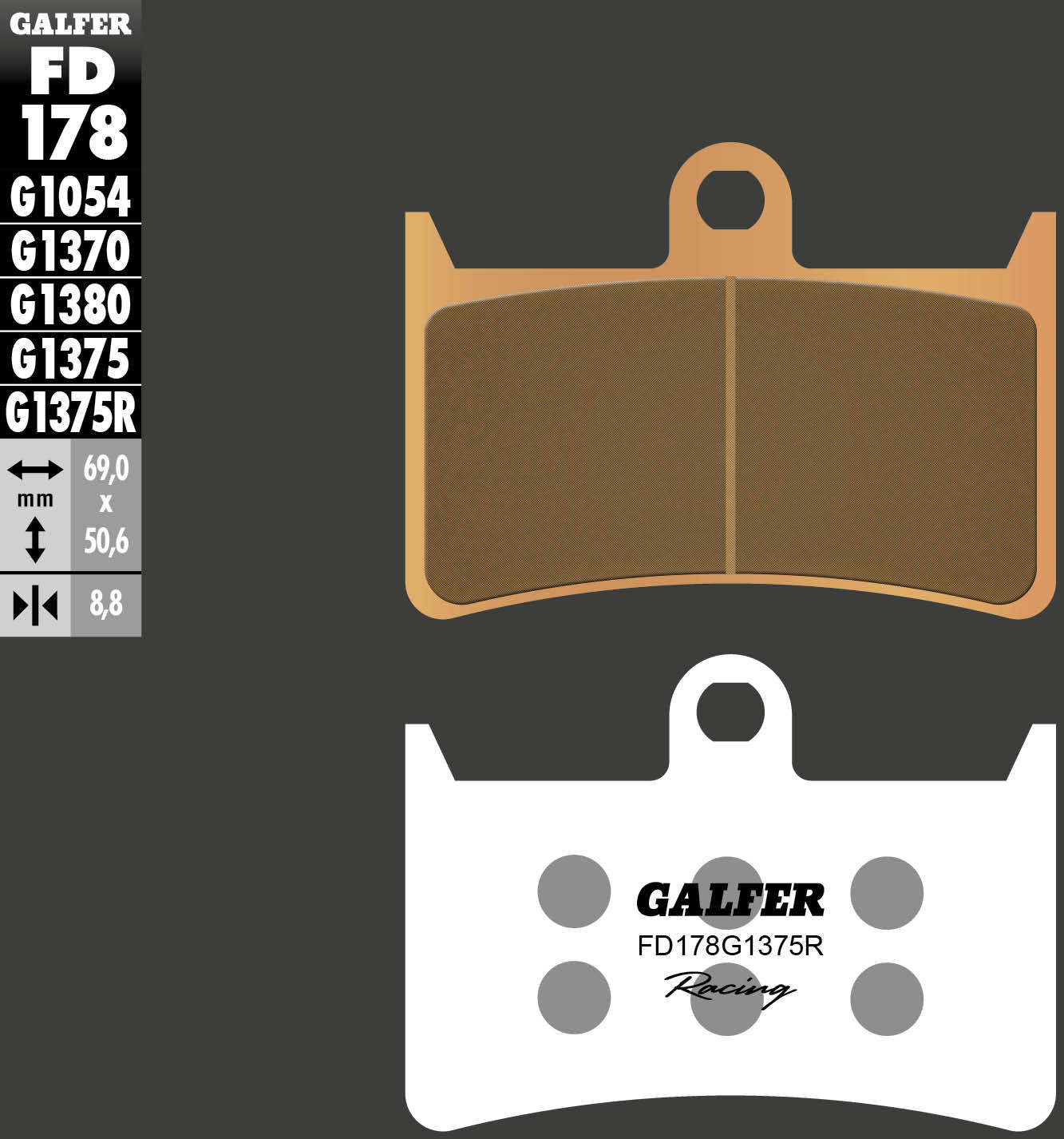Galfer Bremsbelag FD178 - G1375R