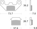Vorschaubild SBS Scooterbelag 213CT Carbon Tech