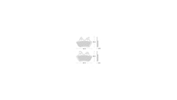 TRW Bremsbelag Typ PC, Organisch Performance Comfort, Bremsbelag "MCB 777" Satz