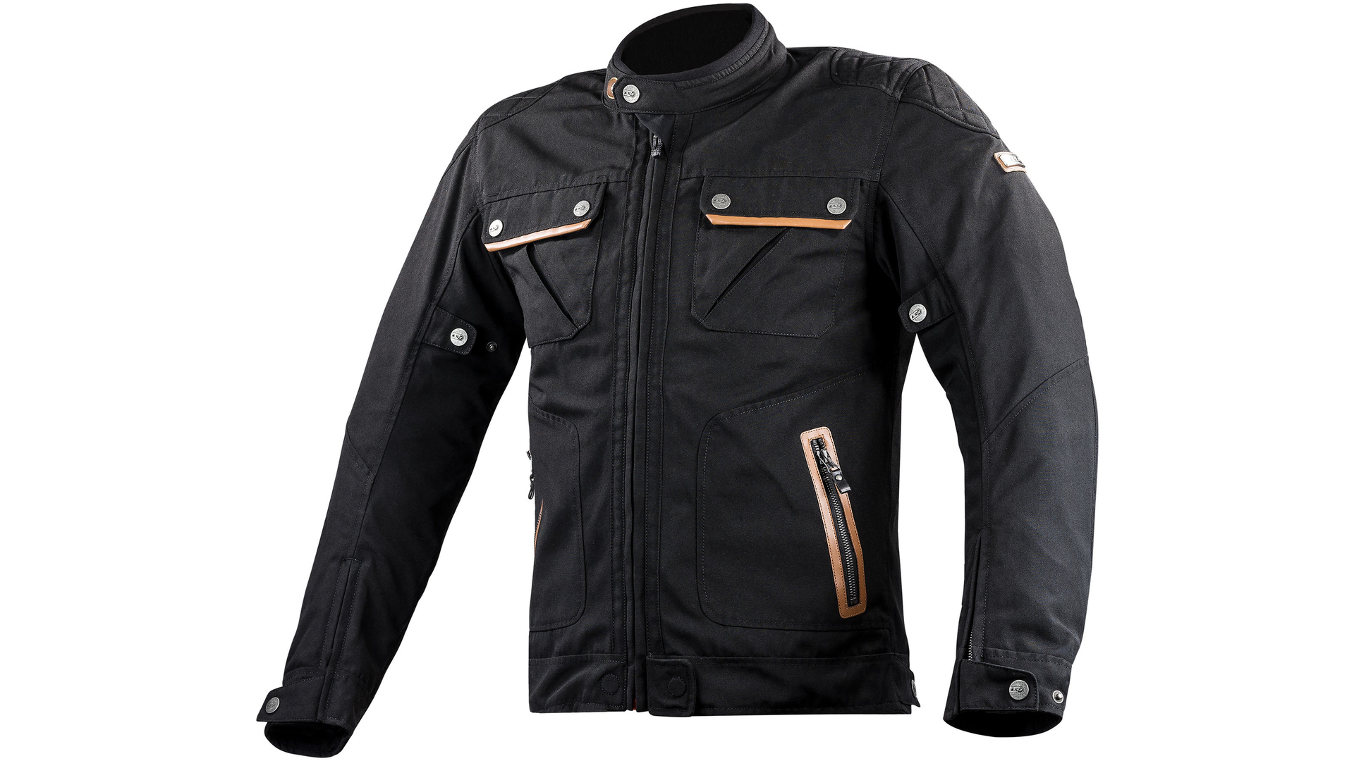 LS2 Bullet Jacke Schwarz Herren Gr.4xl