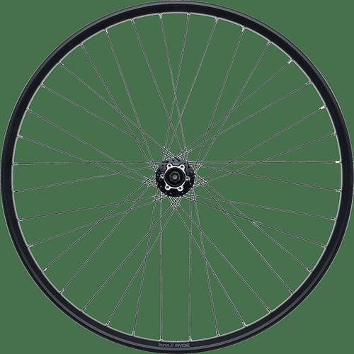 CONTEC Vorderrad Taurus 21 + Shimano HB-QB400 28 Zoll schwarz