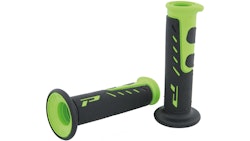 Progrip Griffgummi 725 Grün / Schwarz Offen Paar Ø22/25mm Länge 122mm