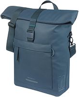 Basil Schultertasche Brooklyn MIK Hooks blau