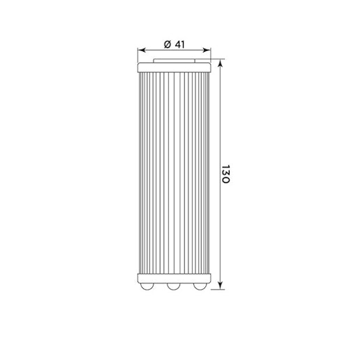 MIW Ölfilter KT8008 Papierfilter (OEM-Qualität)