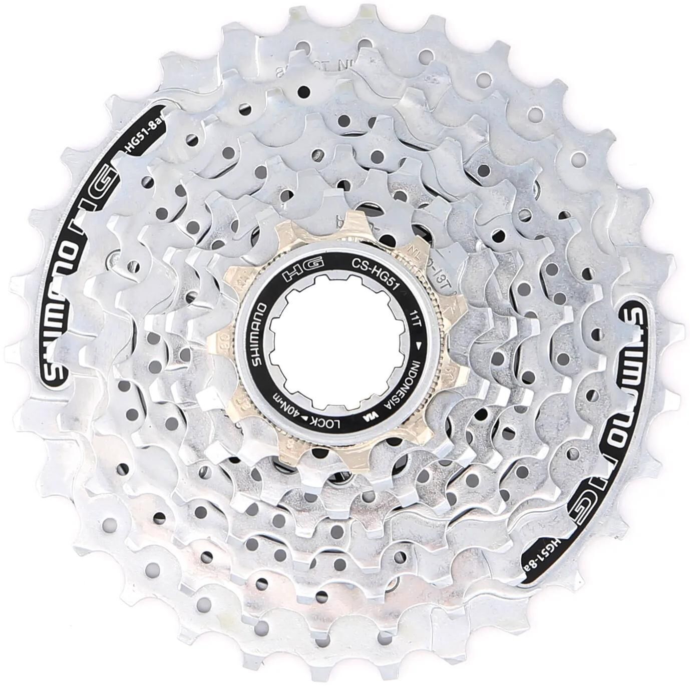 Shimano Kassette CS-HG 51 8-fach 11-13-15-17-19-21-24-28 Zähne