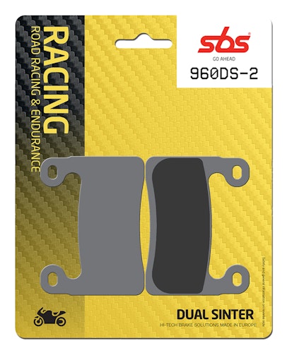 SBS Bremsbelag 960DS-2 Road Racing Endurance (weicher Biss)