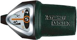 Sturmey Archer Drehgriffschalter 5 Gang TSS55 rechts schwarz, silber