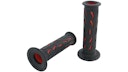 Vorschaubild Progrip Griffgummi 724 Rot / Schwarz Offen Paar Ø22/25mm Länge 122mm