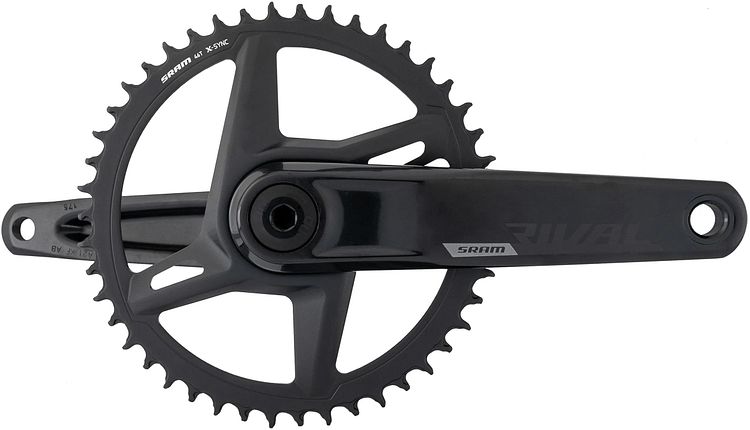 SRAM Kettenradgarnitur Rival 1 AXS 46 Zähne 175 mm schwarz