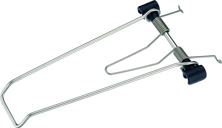 Racktime Federklappe Clamp-it Edelstahl silber 12 70 mm, für I-Valo light und Shine Evo