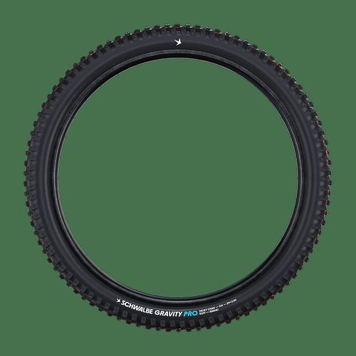 Schwalbe Tacky Chan Reifen 29 Zoll schwarz 2,50" Gravity PRO, Soft