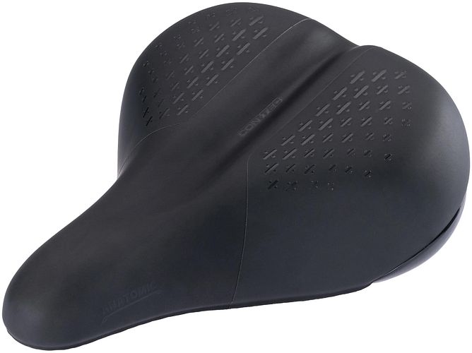CONTEC Sattel Anatomic schwarz Maße (L x B) 272 x 227 mm