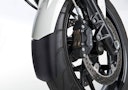 Vorschaubild BODYSTYLE Kotflügelverlängerung vorne ABS Kunststoff schwarz-matt für HONDA CRF1100L Africa Twin Adventure Sports 