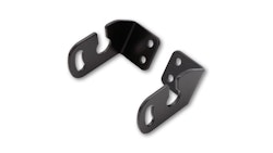 HIGHSIDER pro Blinkeradapter Schwarz Original, Für Kennzeichenhalter, Aprilia/BMW/Triumph/Yamaha (Paar)