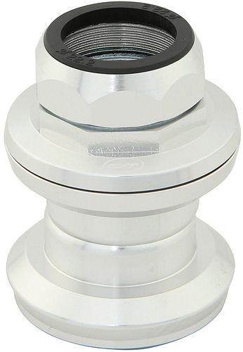 CONTEC Steuersatz HS-20 1 Zoll silber Gabelkonus-Ø 27 mm