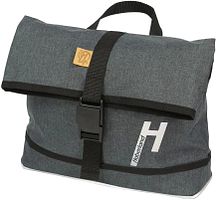 Haberland Lenkertasche Mel eMotion 6 l grau,schwarz