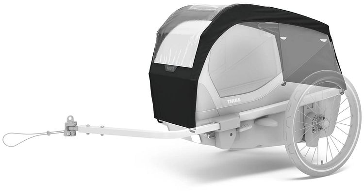Thule Regenschutz Bexey Rain Cover Größe M schwarz