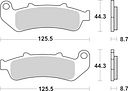 Vorschaubild SBS Bremsbelag 685LS Street Sinter