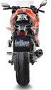 Vorschaubild LeoVince Komplettanlage Carbon SBK LV ONE EVO 2/1 für KAWASAKI Z 650/NINJA 650 mit Katalysator