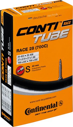 Continental Schlauch Race 28 Zoll schwarz