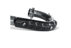  Akrapovič Hitzeschutz (Kohlefaser) Kawasaki KX250F 2006-2007 