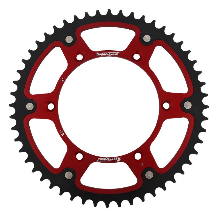 Supersprox Stealth-Kettenrad 520 52Z (Rot)