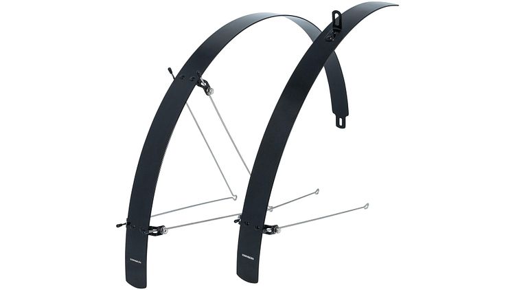 CONTEC Schutzblech-Set Flat Fender 28 Zoll 42 mm schwarz