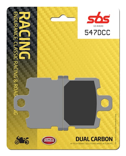 SBS Bremsbelag 547DCC Road Racing Classic Dual Carbon