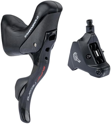 Campagnolo Scheibenbremse Super Record 12s rechts 160 mm schwarz