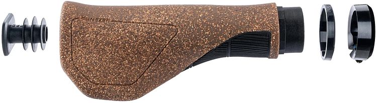 CONTEC Griff MERGE City Ergo Kork 96/140 mm braun