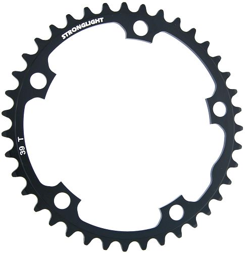 Stronglight Kettenblatt 39 Zähne 130 mm schwarz