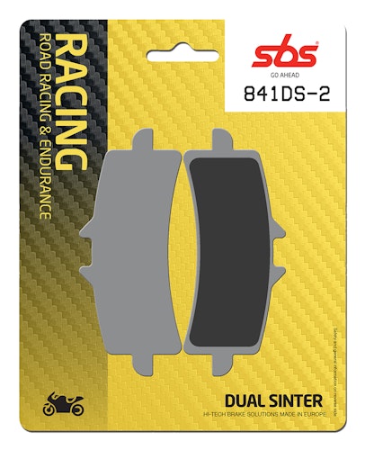 SBS Bremsbelag 841DS-2 Road Racing Endurance (weicher Biss)