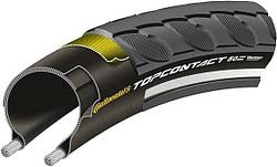 Continental Top Contact II Reifen 28 × 1,8" schwarz