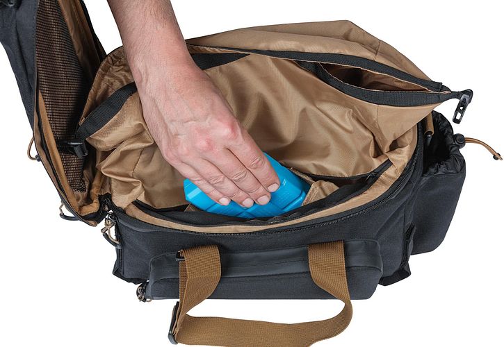 Basil Miles XL Pro Gepäckträgertasche schwarz black slate