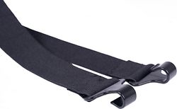 AtranVelo Flat Bungy Cord Sicherungsgurt schwarz